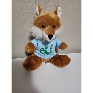 Elf The Musical Fox Plush Logo Shirt 10 Inch Stuffed Animal Steven Smith Collect